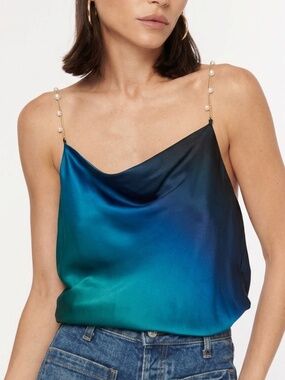 Cami NYC Busy Camisole Midnight Ombre - Rare S NWT